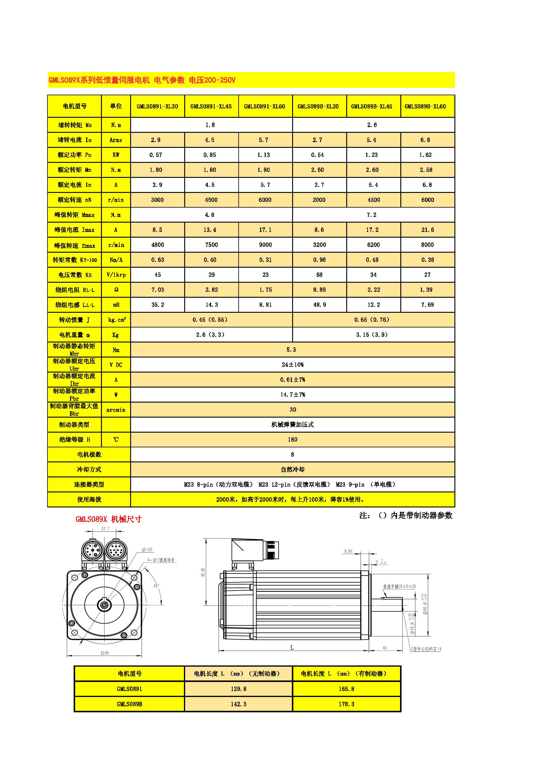 国产交流伺服电机